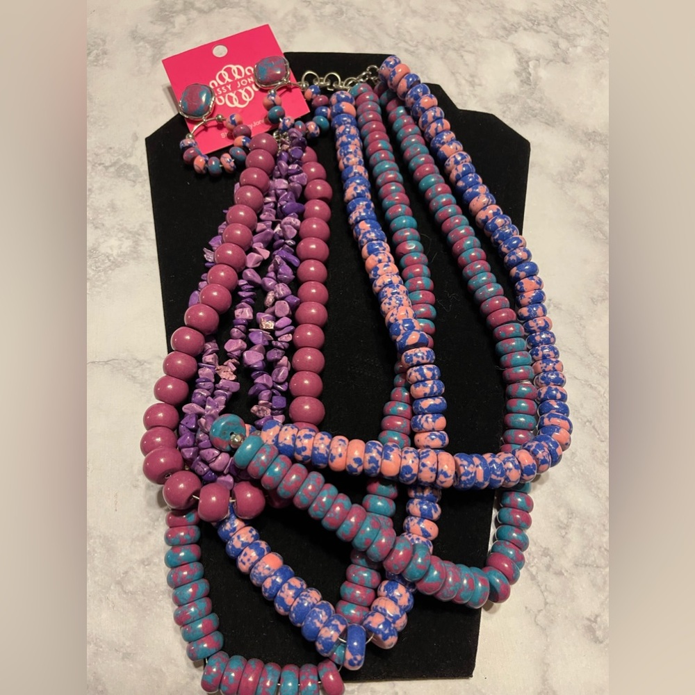 Sassy Jones Tezra Stone - Purple